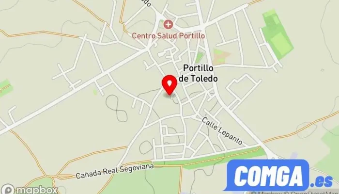 mapa de San Damian SL Cerrajero en Portillo de Toledo