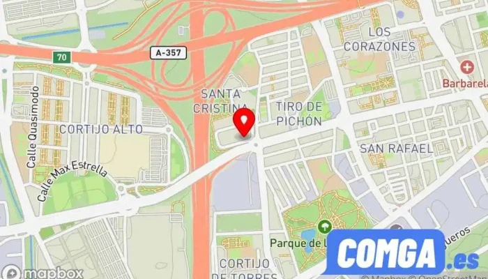 mapa de Seguridad Jiménez cerrajería Jiménez Cerrajero, Tienda de alarmas antirrobo, Proveedor de puertas en Málaga