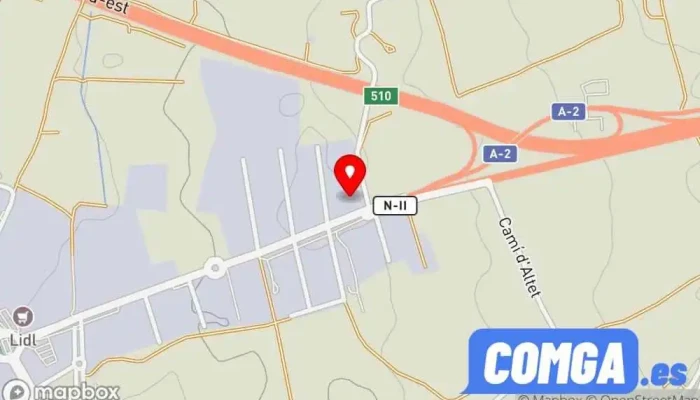 mapa de Serraller V24 Cerrajero en Tàrrega