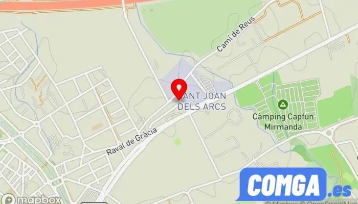 mapa de Serralleria Gaya Cerrajero en Vinyols i els Arcs