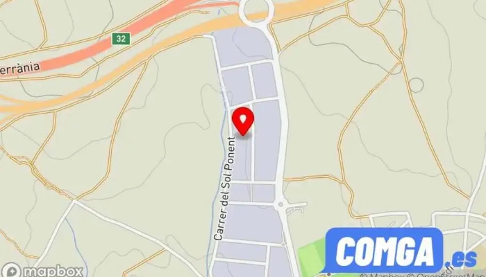 mapa de Serralleria Ioan Cerrajero en Torredembarra