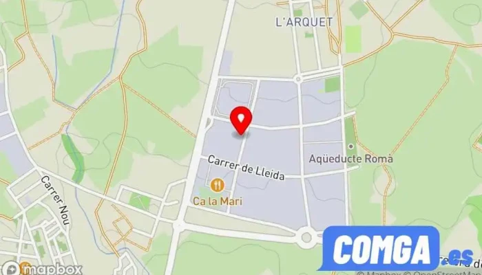 mapa de SERRALLERIA MARTINEZ Cerrajero en Sant Jaume dels Domenys