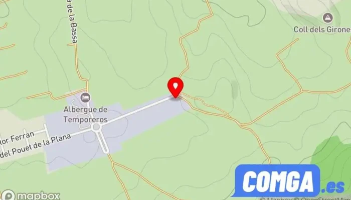 mapa de Serralleria Metcor s.l. Cerrajero en Gandesa