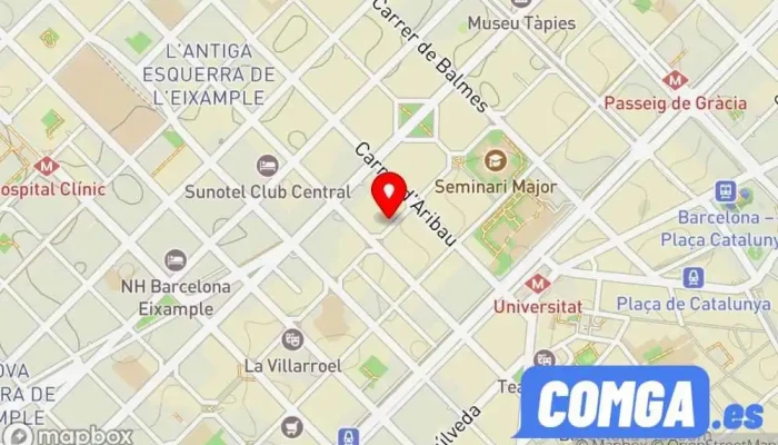 mapa de Serralleria/Cerrajería Ferrer Mengual Cerrajero en Barcelona