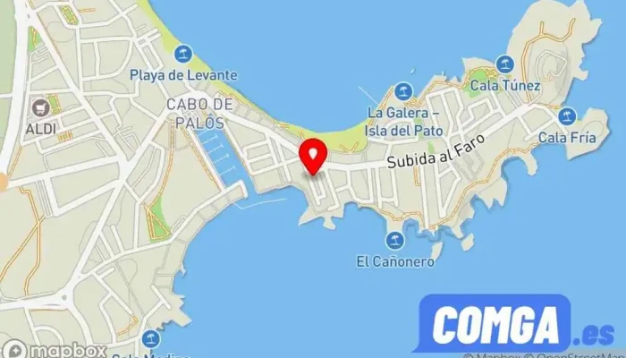 mapa de SERVI-MUNDO Cerrajero Cerrajero en Cabo de Palos