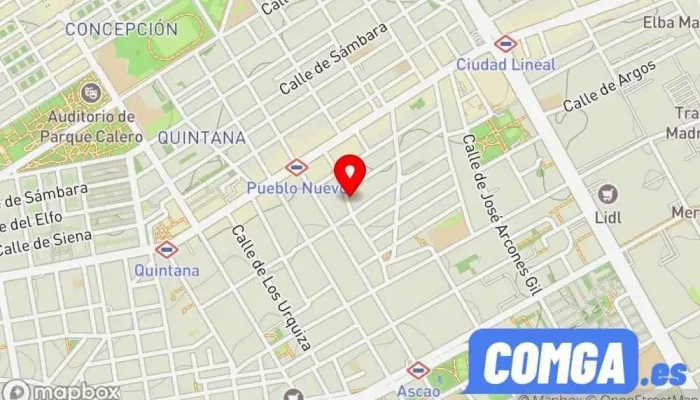 mapa de Servicios de cerrajería Maredina(Jy+apertura y copia de llaves) Cerrajero en Madrid