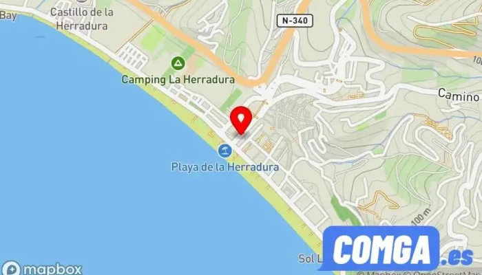 mapa de Soldadura y Cerrajeria JCB Cerrajero en La Herradura