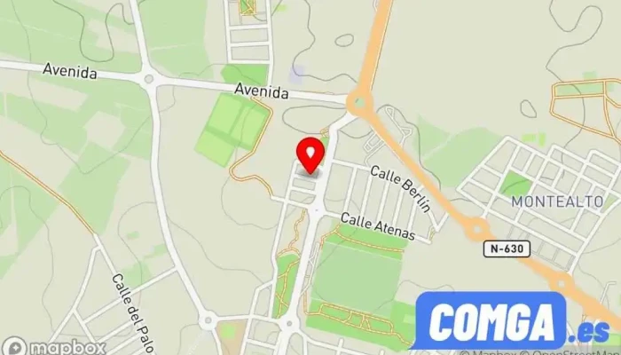 mapa de STS Electrónica Cerrajero, Concesionario de automóviles, Tienda de vehículos de segunda mano y de ocasión en Mérida