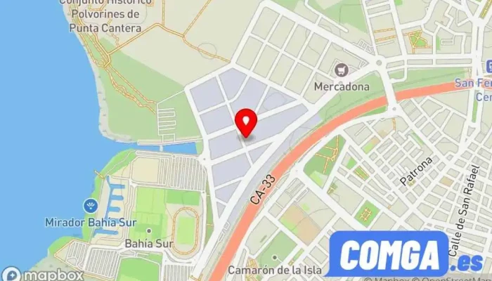 mapa de Taller de Cerrajeria Hierro y Aluminio Cerrajero en San Fernando
