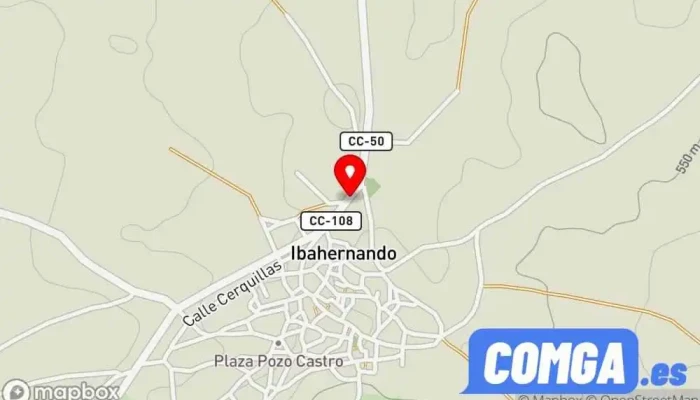 mapa de TALLER DE CERRAJERIA  en Ibahernando