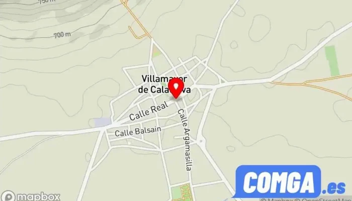 mapa de Taller De Cerrajería Gpb S L Cerrajero en Villamayor de Calatrava