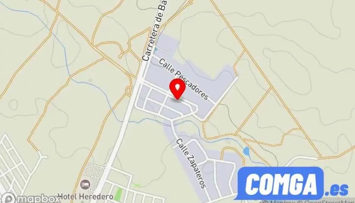 mapa de Taller De Cerrajería Juan Cirolo Cerrajero en Badajoz