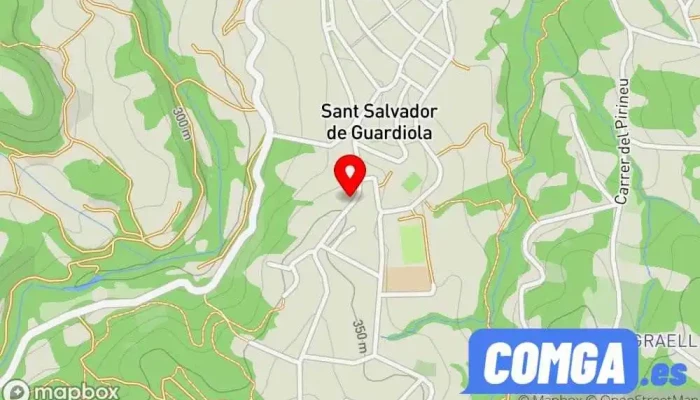 mapa de Taller Sellares Cerrajero en Sant Salvador de Guardiola