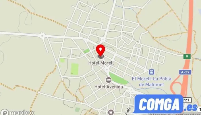 mapa de Talleres Esteve Cerrajero en El Morell