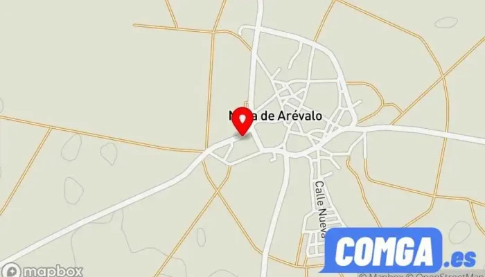 mapa de Talleres Gago Cerrajero en Nava de Arévalo