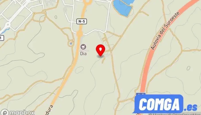 mapa de Talleres Martín Ávila C.B. Cerrajero en Trujillo