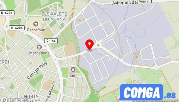 mapa de Talleres Miro Cerrajero en Reus