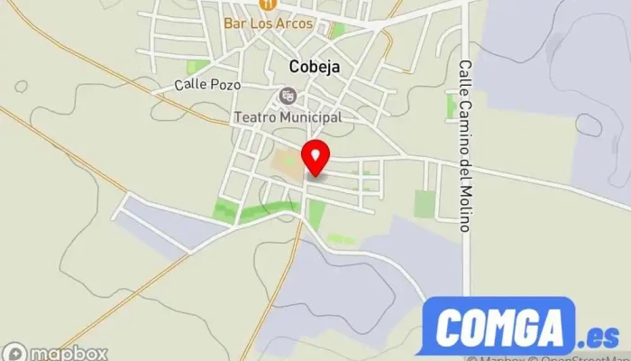mapa de Talleres Serrano S.L. Cerrajero en Cobeja