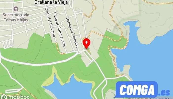 mapa de Talleres Siberia Extremeña S.L. Cerrajero en Orellana la Vieja