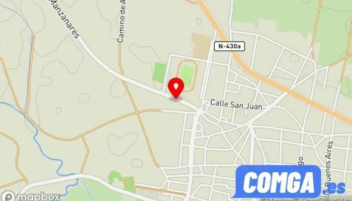 mapa de Talleres Trinidad Alhambra S.L. Cerrajero, Carpintería metálica y de aluminio en Membrilla