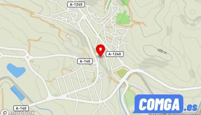 mapa de Tamarite de Litera  en Tamarite de Litera