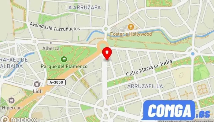 mapa de Tecnikey Security S.L. Cerrajero en Córdoba