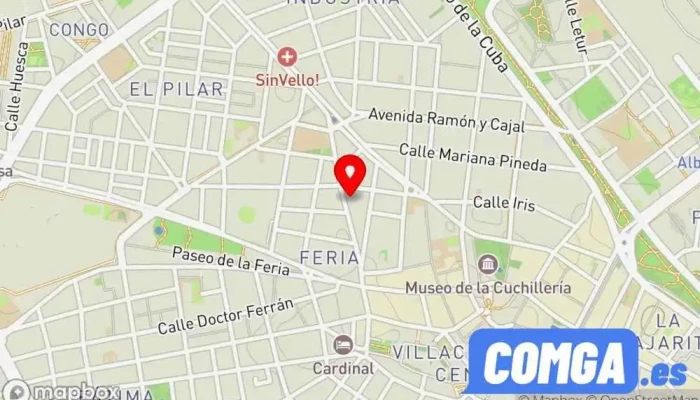 mapa de TENDERO CERRAJEROS 24H ALBACETE Cerrajero en Albacete