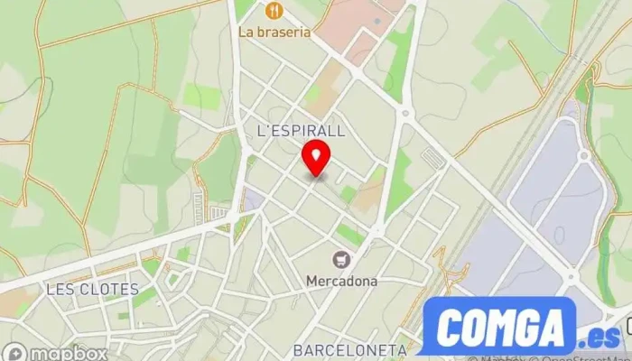 mapa de Tevi Cerrajero Cerrajero en Vilafranca del Penedès