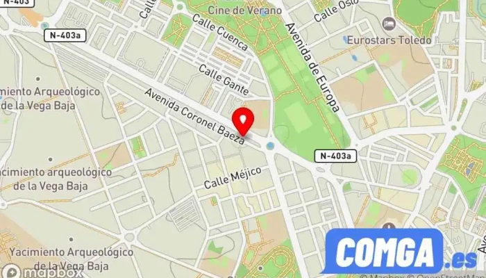 mapa de Todollave Cerrajero en Toledo