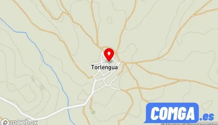 mapa de Torlengua  en Soria