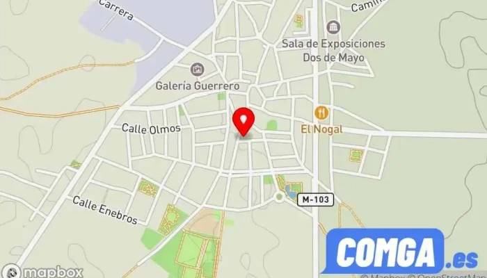 mapa de Ventanas Y Cerramientos Jarama S L Cerrajero en Fuente el Saz de Jarama