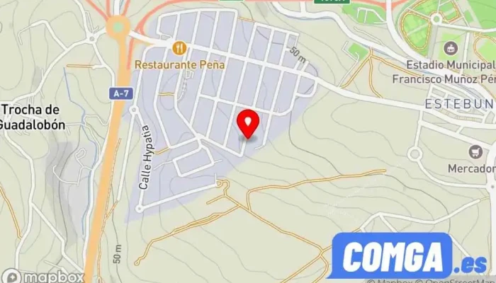 mapa de Villalobos Cerrajeria Y Aluminio Cerrajero en Estepona