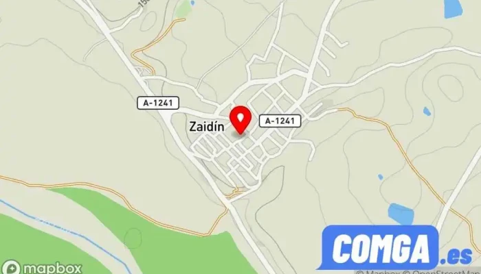 mapa de Zaidín  en Zaidín