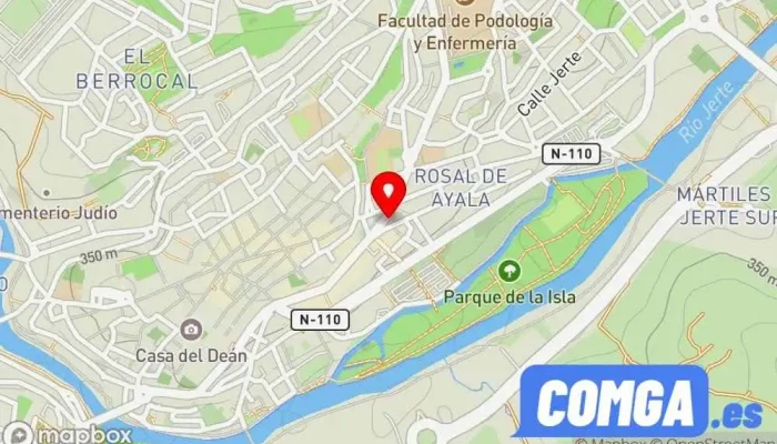 mapa de Zapatería El Caballo - Duplicados de llaves y mandos de garaje Zapatería, Taller de reparación de botas, Servicio de duplicación de llaves, Servicio de afilado, Zapatero en Plasencia